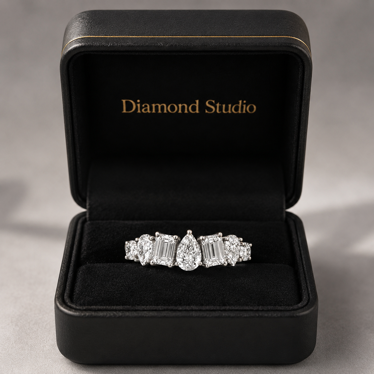 2.50 CT Lab-Grown Diamond Band Ring in 14K White Gold (D–F / VS1–VS2)