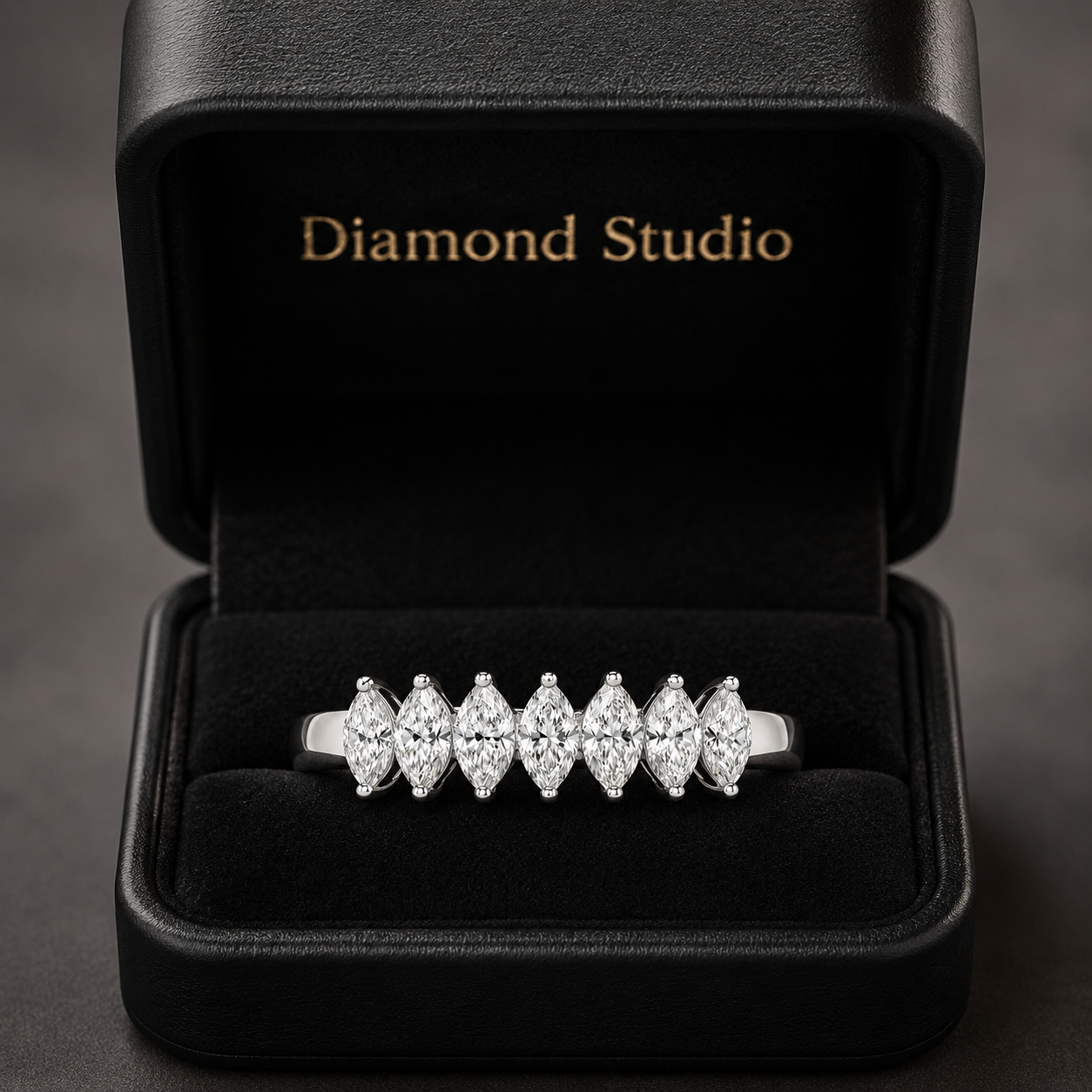1.00 CT Lab-Grown Diamond Stackable Ring in 14K White Gold (D–F / VS1–VS2)