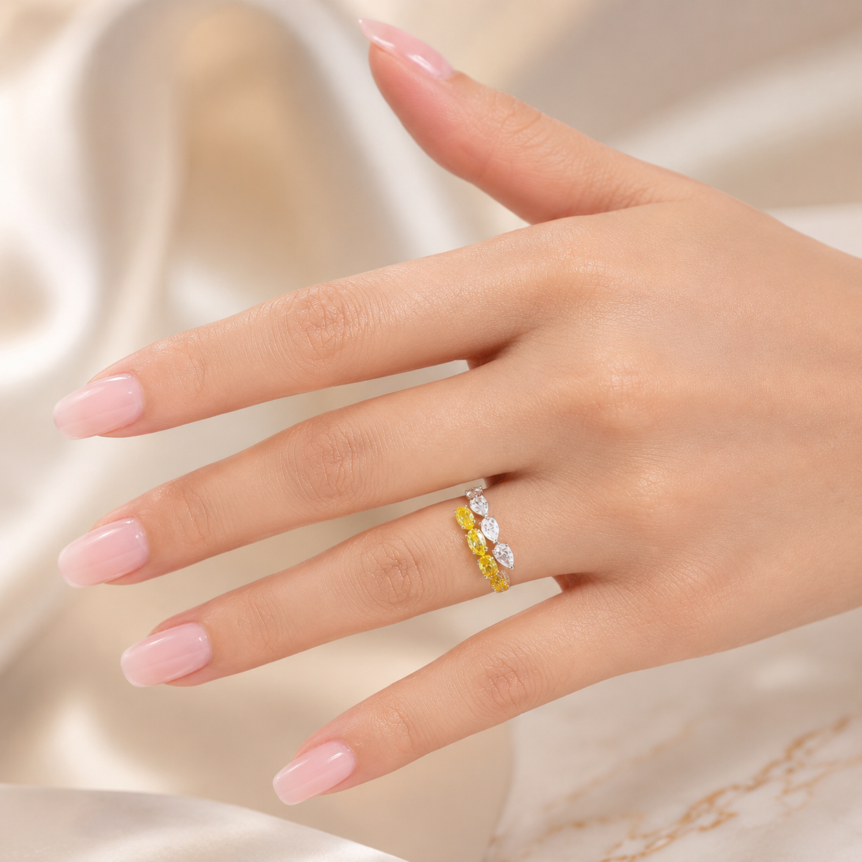 3.50 CT Lab-Grown Diamond Prong Ring in 14K Gold (D–F / VS1–VS2)