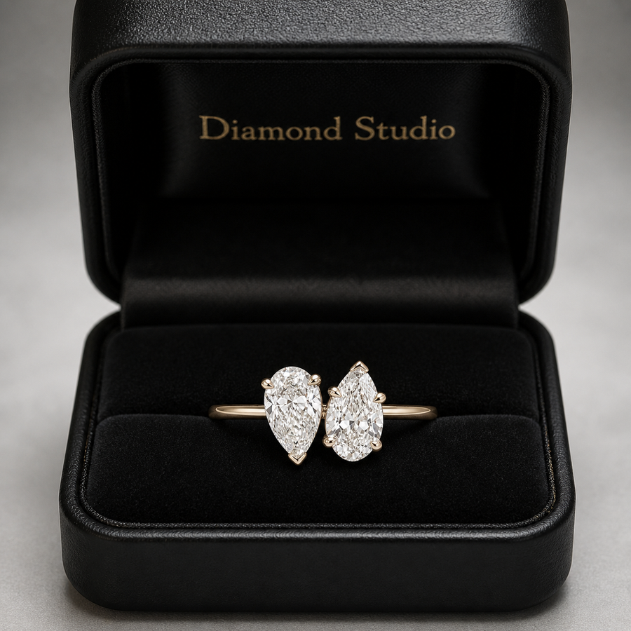 14K Gold Lab-Grown Diamond Fashion Ring (1.30 CTW – D–F / VS1–VS2)