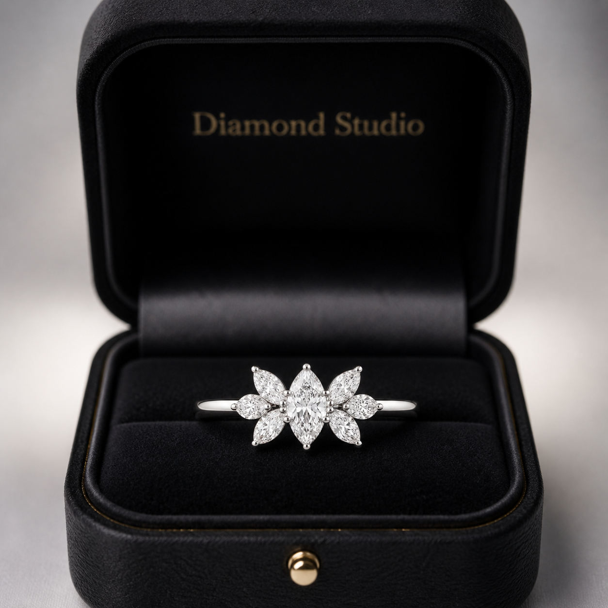 14K Gold Lab-Grown Diamond Fashion Ring (3.30 CTW – D–F / VS1–VS2)