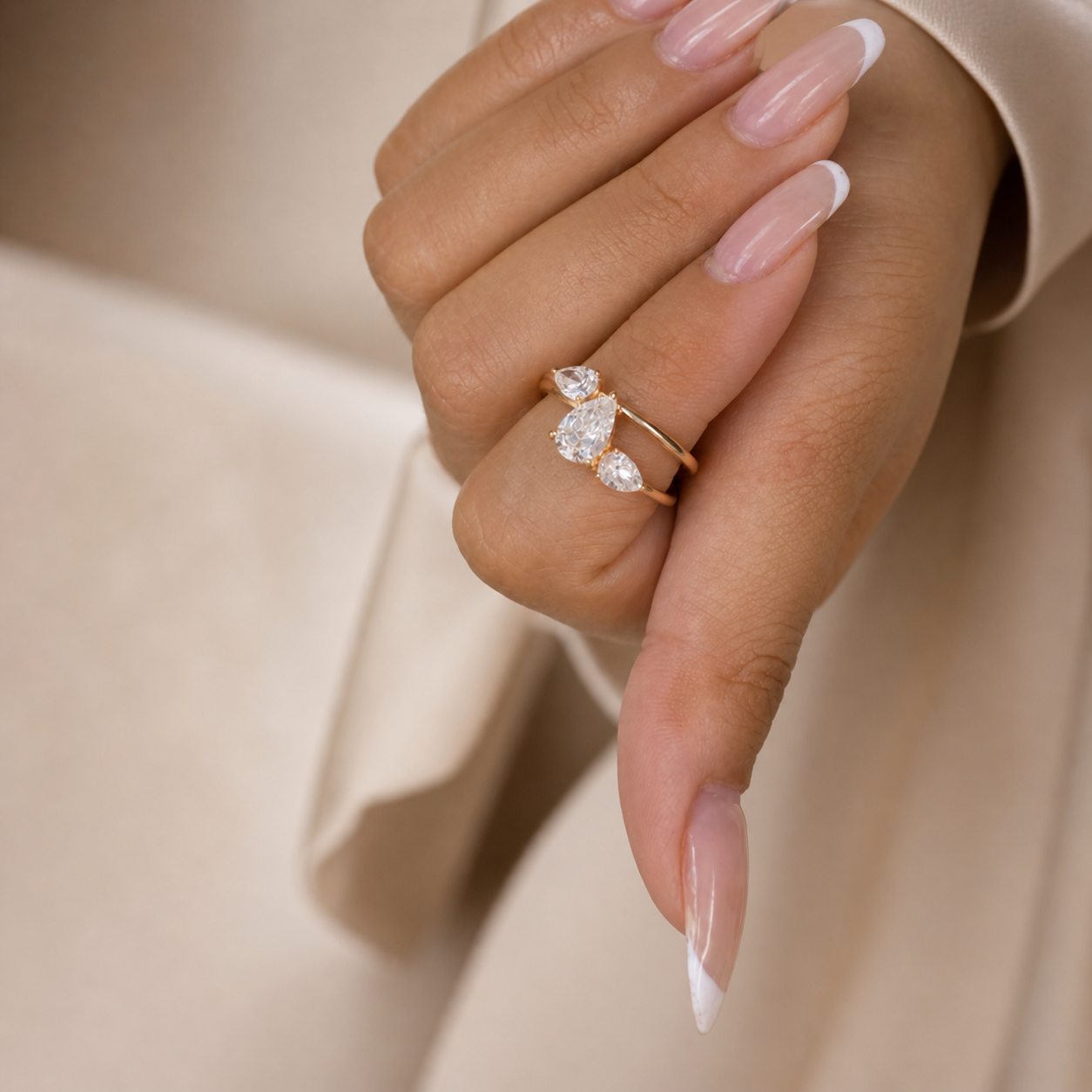 14K Gold Lab-Grown Diamond Fashion Ring (1.60 CTW – D–F / VS1–VS2)