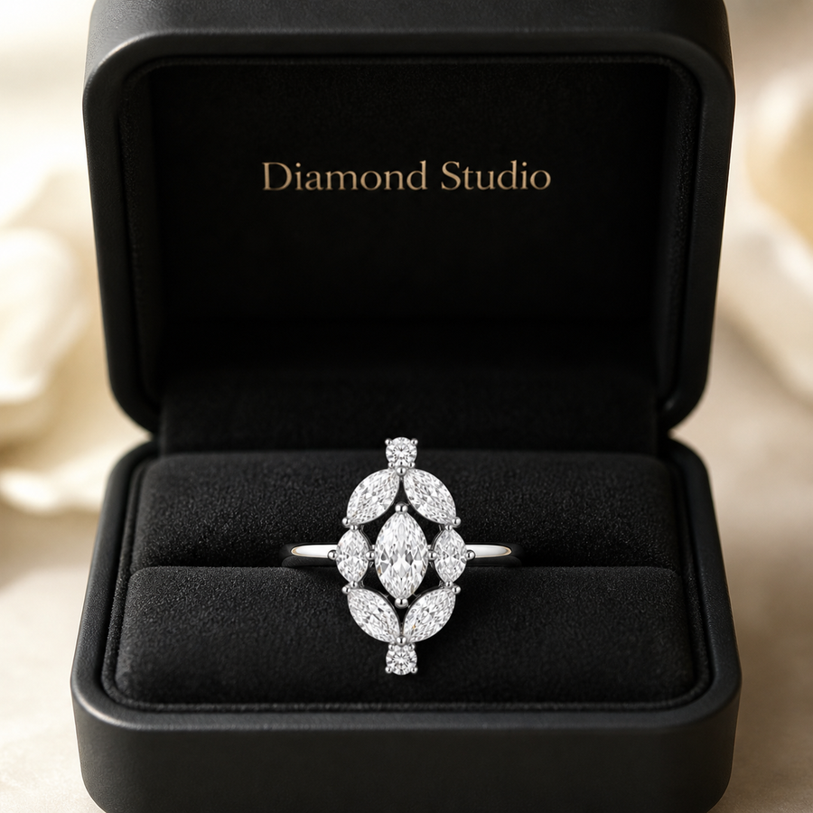 14K Gold Lab-Grown Diamond Fashion Ring (2.90 CTW – D–F / VS1–VS2)