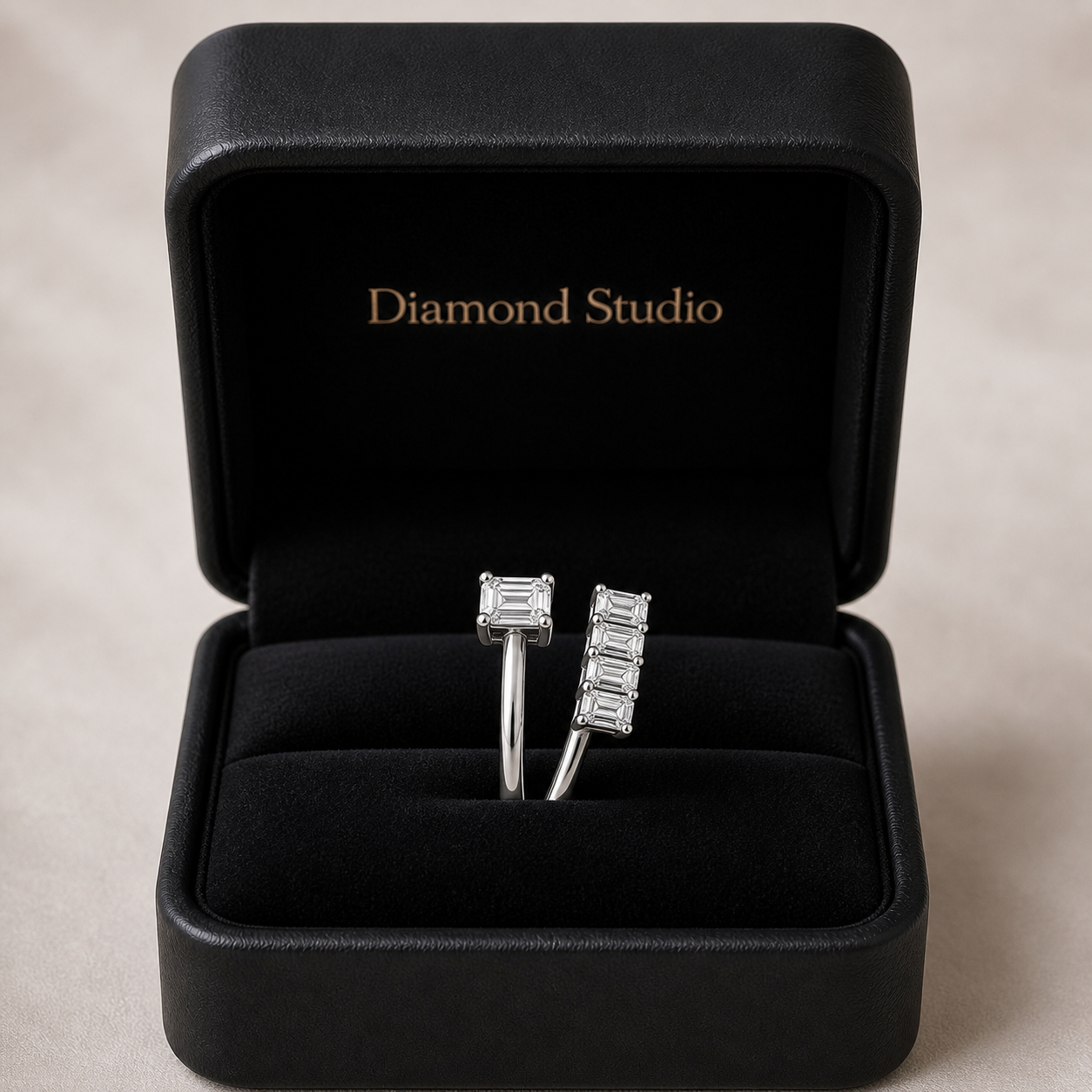 14K Gold Lab-Grown Diamond Fashion Ring (1.30 CTW – D–F / VS1–VS2)