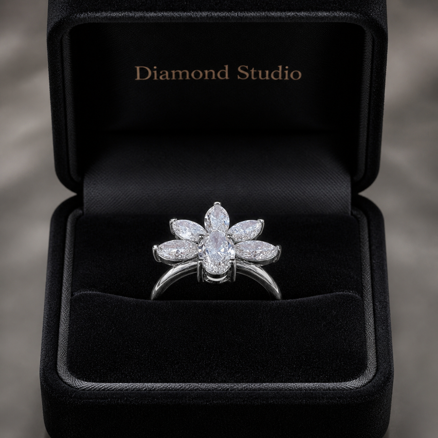 14K Gold Lab-Grown Diamond Fashion Ring (2.50 CTW – D–F / VS1–VS2)