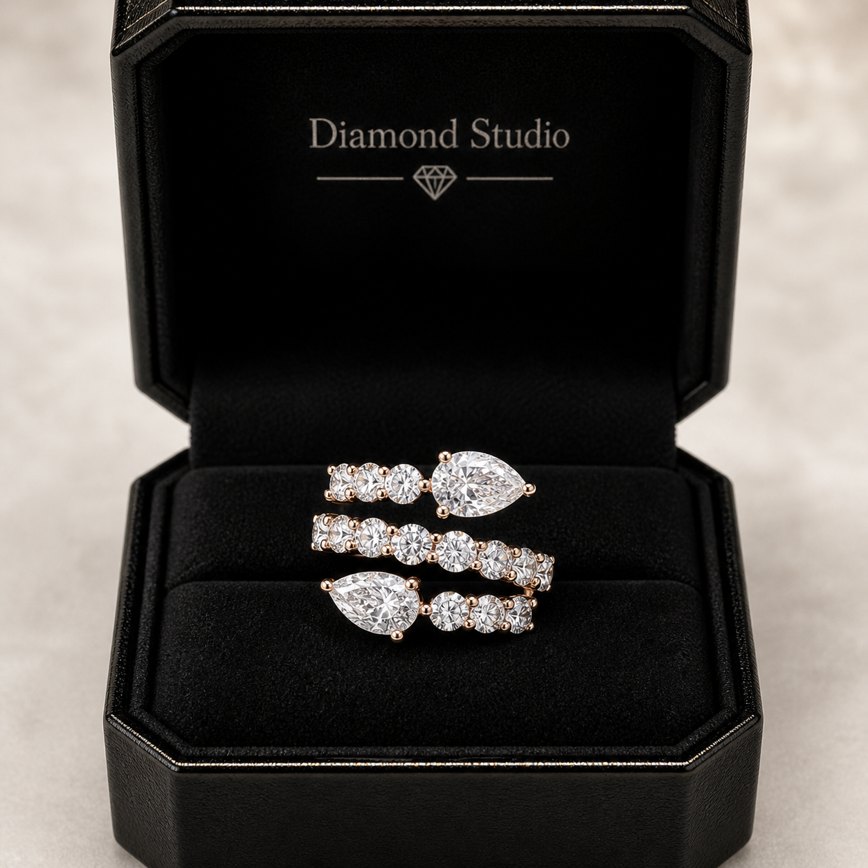14K Gold Lab-Grown Diamond Fashion Ring (2.80 CTW – D–F / VS1–VS2)