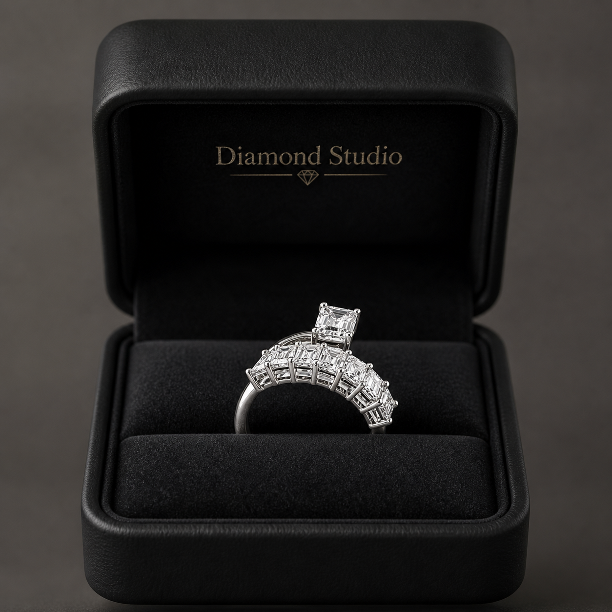 14K White Gold Lab-Grown Diamond Fashion Ring (1.40 CTW – D–F / VS1–VS2)