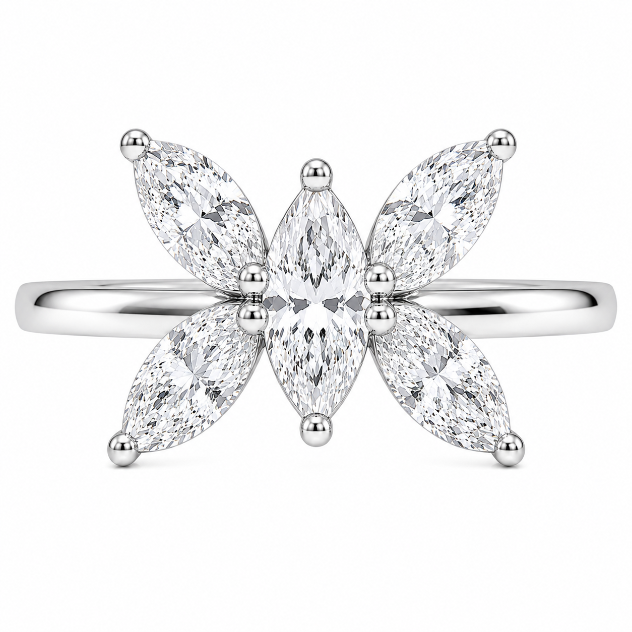 14K Gold Lab-Grown Diamond Fashion Ring (3.30 CTW â€“ Dâ€“F / VS1â€“VS2) from Diamond Studio