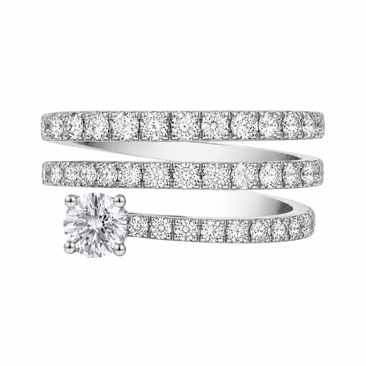 14K Gold Lab-Grown Diamond Fashion Ring (1.40 CTW â€“ Dâ€“F / VS1â€“VS2) from Diamond Studio