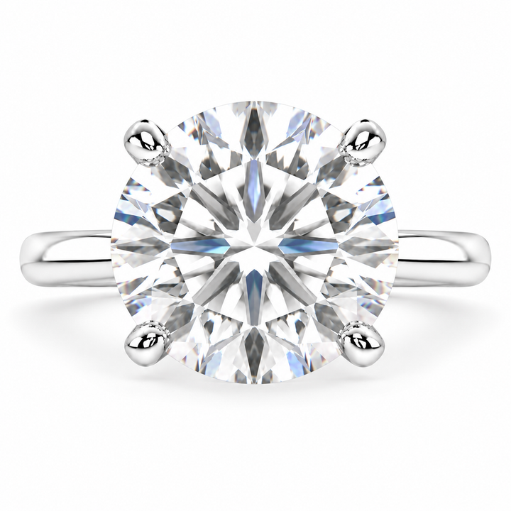 Juliana 6 Carat Round Cut Classic Solitaire Engagement Ring