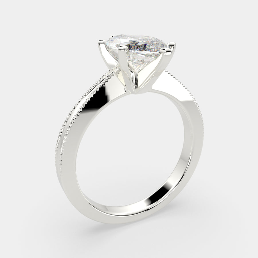Camilla 4 Carat Marquise Cut Solitaire Engagement Ring