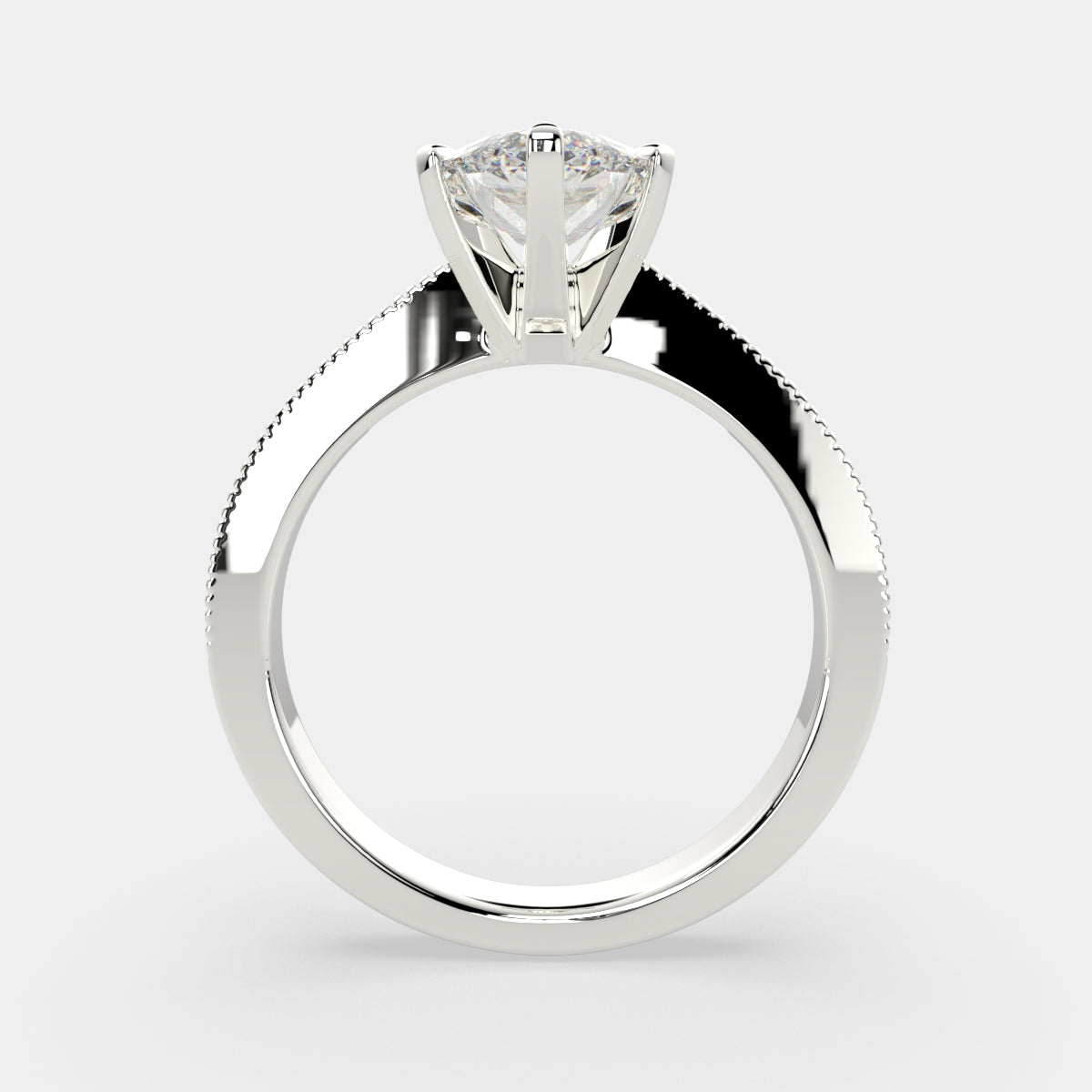 1 Carat VS1 D Lab Grown Diamond Solitaire Marquise Ring