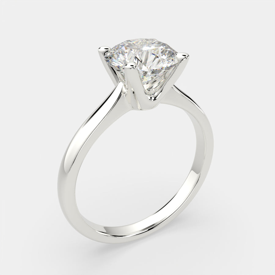 Juliana 2 Carat Round Cut Classic Solitaire Engagement Ring