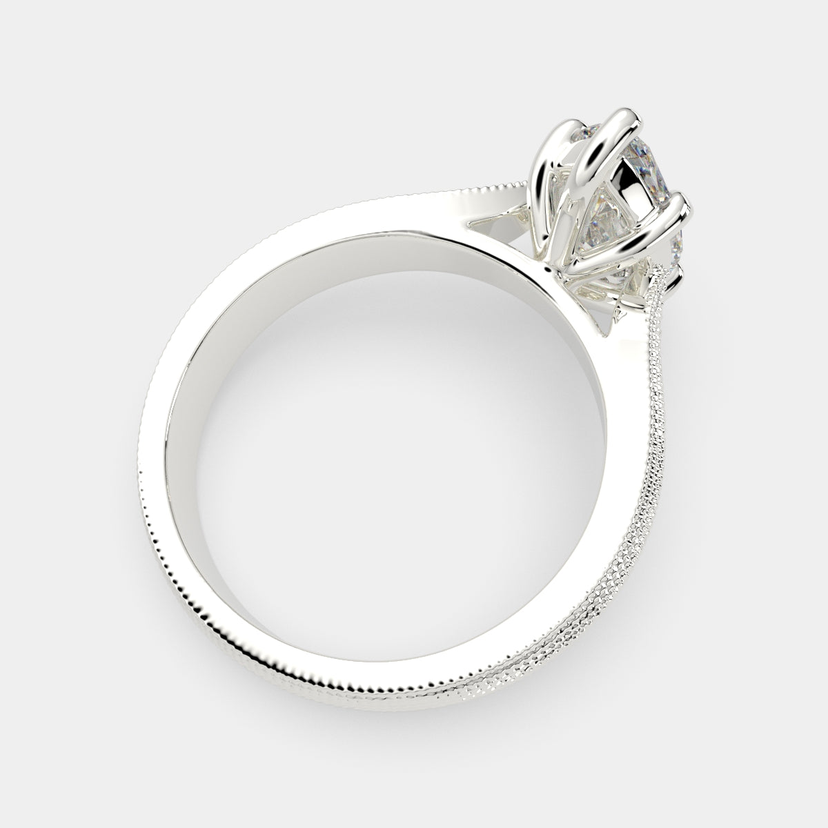 3 Carat VS1 D Lab Grown Diamond Solitaire Marquise Ring