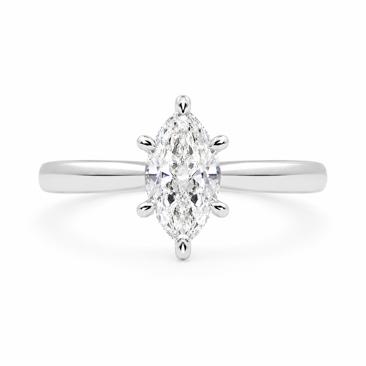 Juliana 1 Carat Marquise Cut Classic Solitaire Engagement Ring