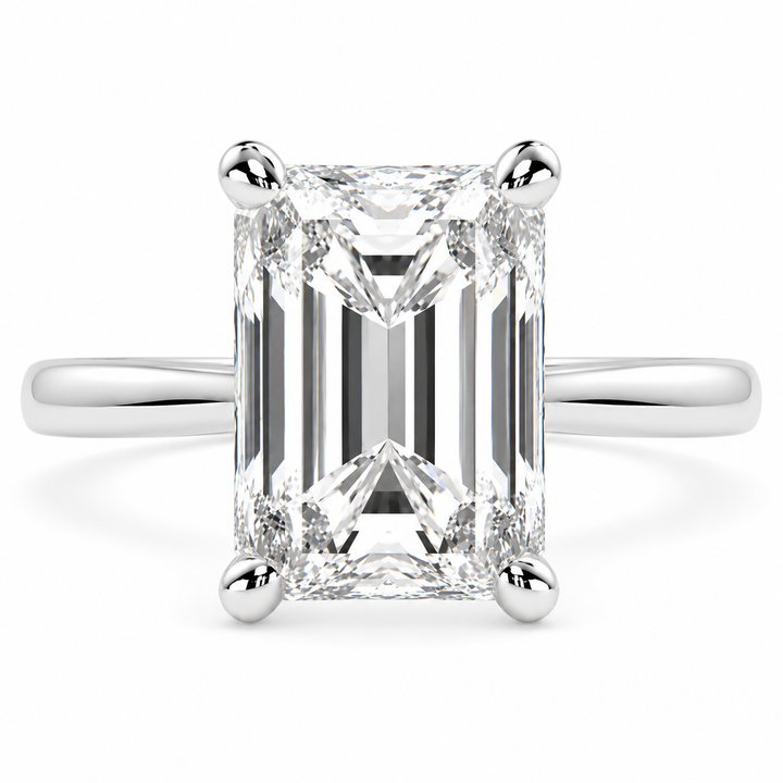 Juliana 6 Carat Radiant Cut Classic Solitaire Engagement Ring