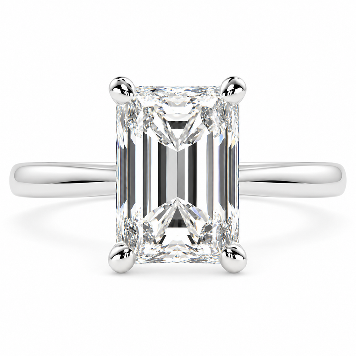 Juliana 5 Carat Radiant Cut Classic Solitaire Engagement Ring