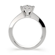 4 Carat VS1 D Lab Grown Diamond Solitaire Marquise Ring