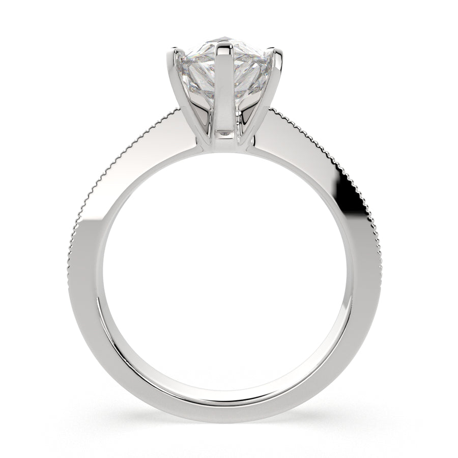 Camilla 2 Carat Pear Cut Solitaire Engagement Ring