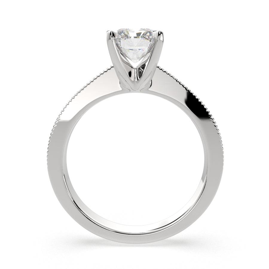 Camilla 3 Carat Radiant Cut Solitaire Engagement Ring
