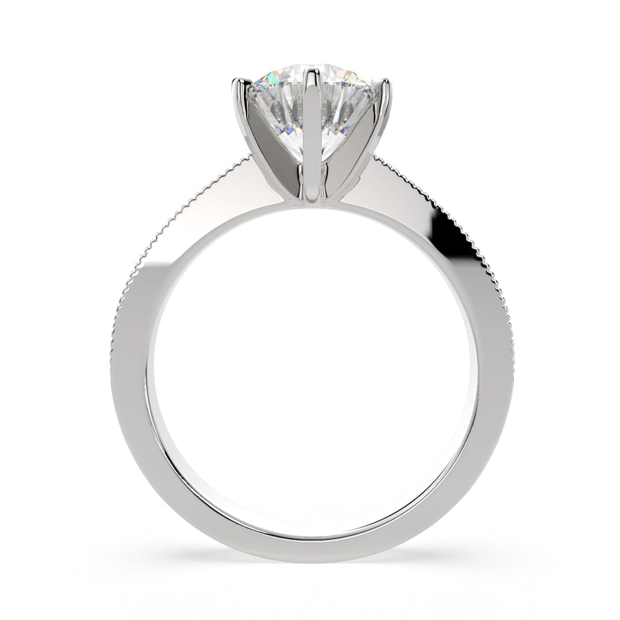 Camilla 1 Carat Round Cut Solitaire Engagement Ring