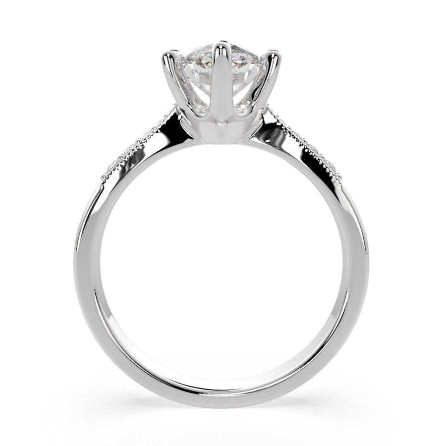 Federica 2.4 Carat Marquise Cut 4 Prong Engagement Ring