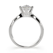 2.4 Carat VS1 D Lab Grown Diamond Pave Marquise Ring