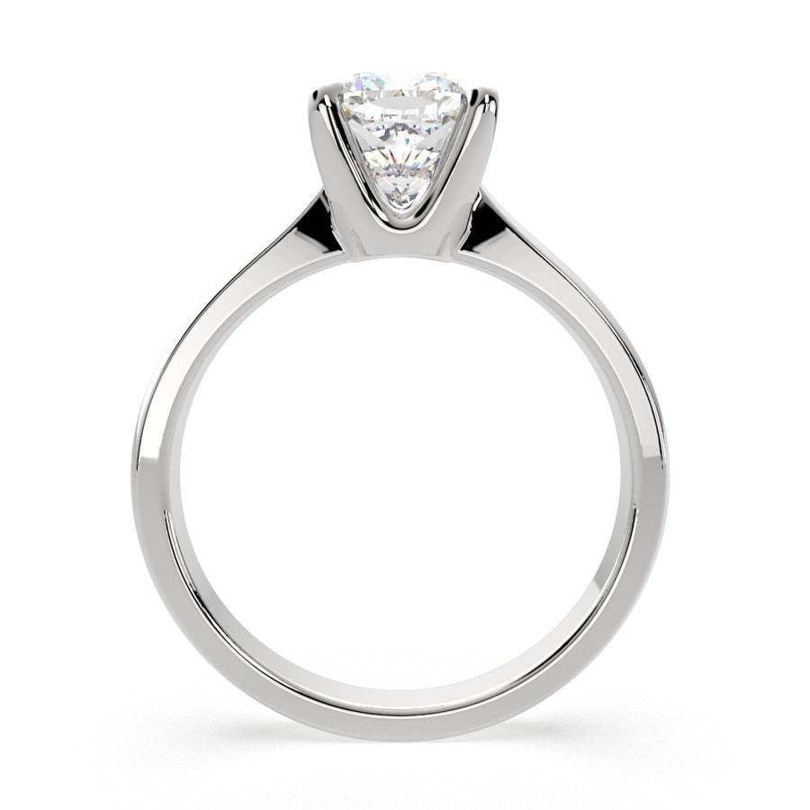 Juliana 3 Carat Cushion Cut Classic Solitaire Engagement Ring