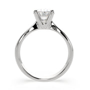 4 Carat VS1 D Lab Grown Diamond Solitaire Oval Ring