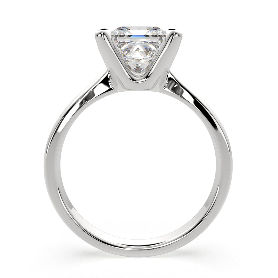 Juliana 1 Carat Princess Cut Classic Solitaire Engagement Ring