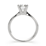 4 Carat VS1 D Lab Grown Diamond Solitaire Radiant Ring