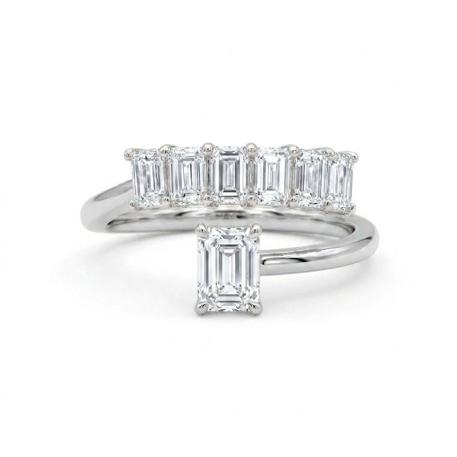 14K Gold Lab-Grown Diamond Fashion Ring (1.30 CTW – D–F / VS1–VS2)