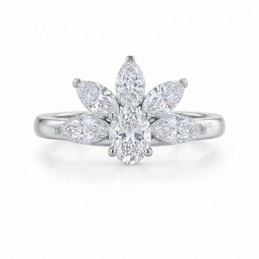 14K Gold Lab-Grown Diamond Fashion Ring (2.50 CTW – D–F / VS1–VS2)