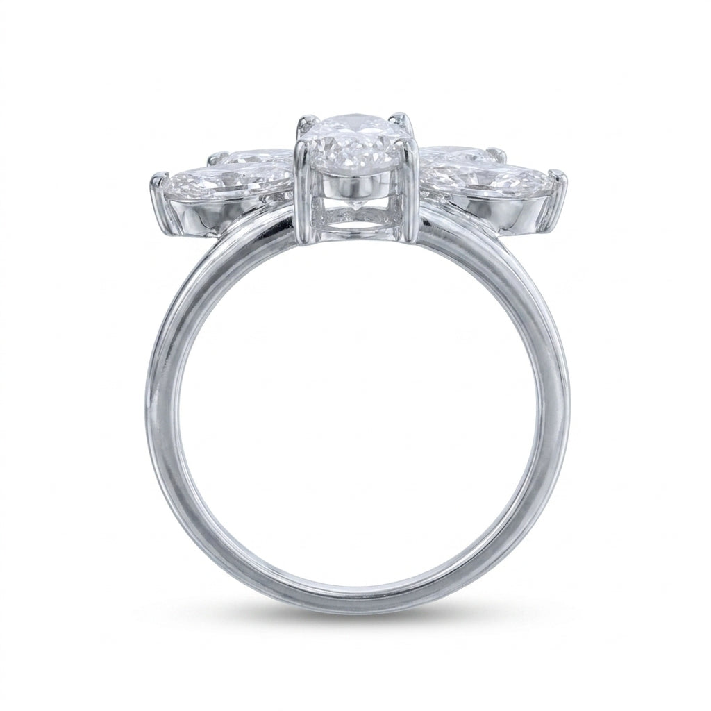 14K Gold Lab-Grown Diamond Fashion Ring (2.50 CTW – D–F / VS1–VS2)