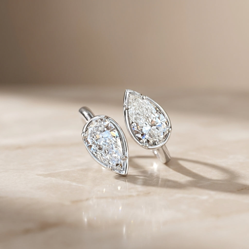2.00 CT Toi et Moi Lab-Grown Diamond Ring in 14K Gold (D–F / VS1–VS2)