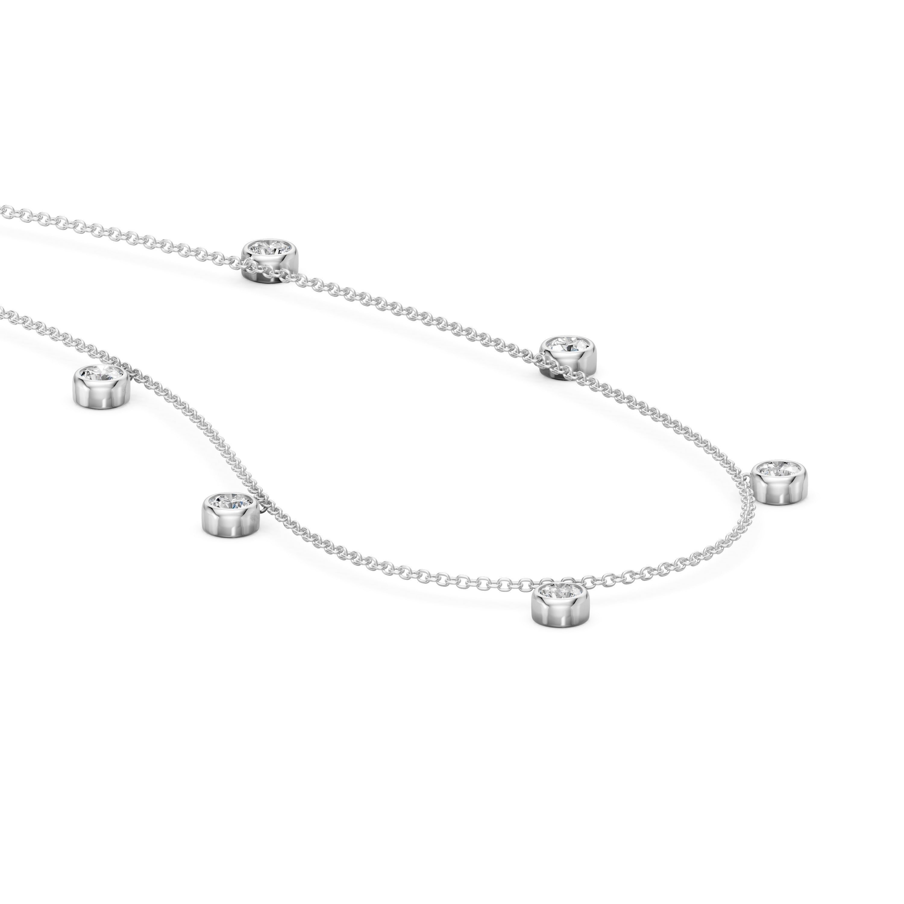 Lab Grown Diamond Necklaces