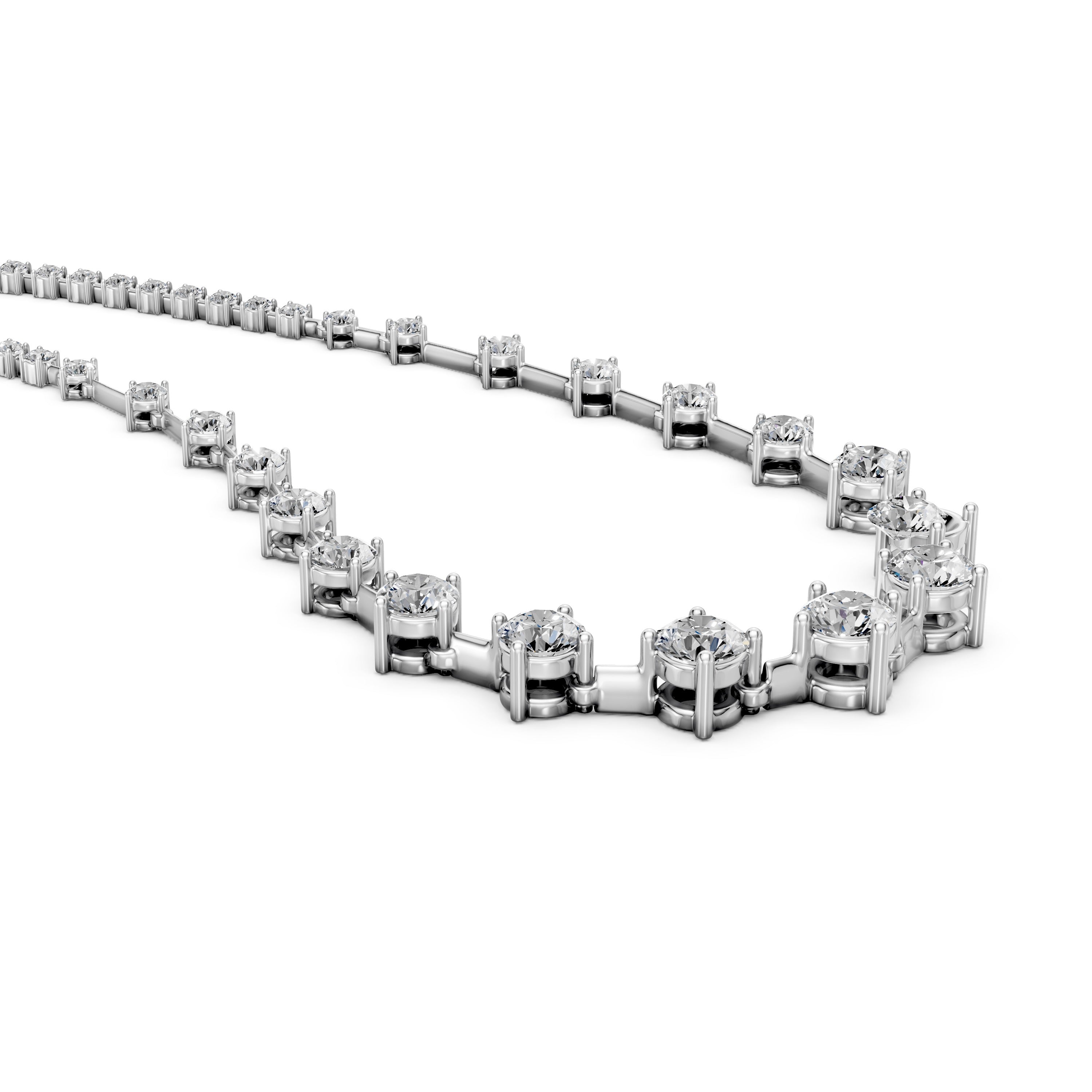 Lab Grown Diamond Necklaces