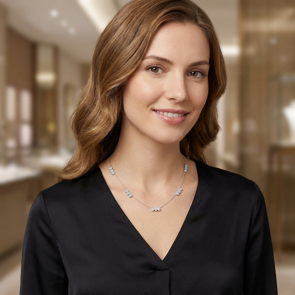 Lab Grown Diamond Necklaces