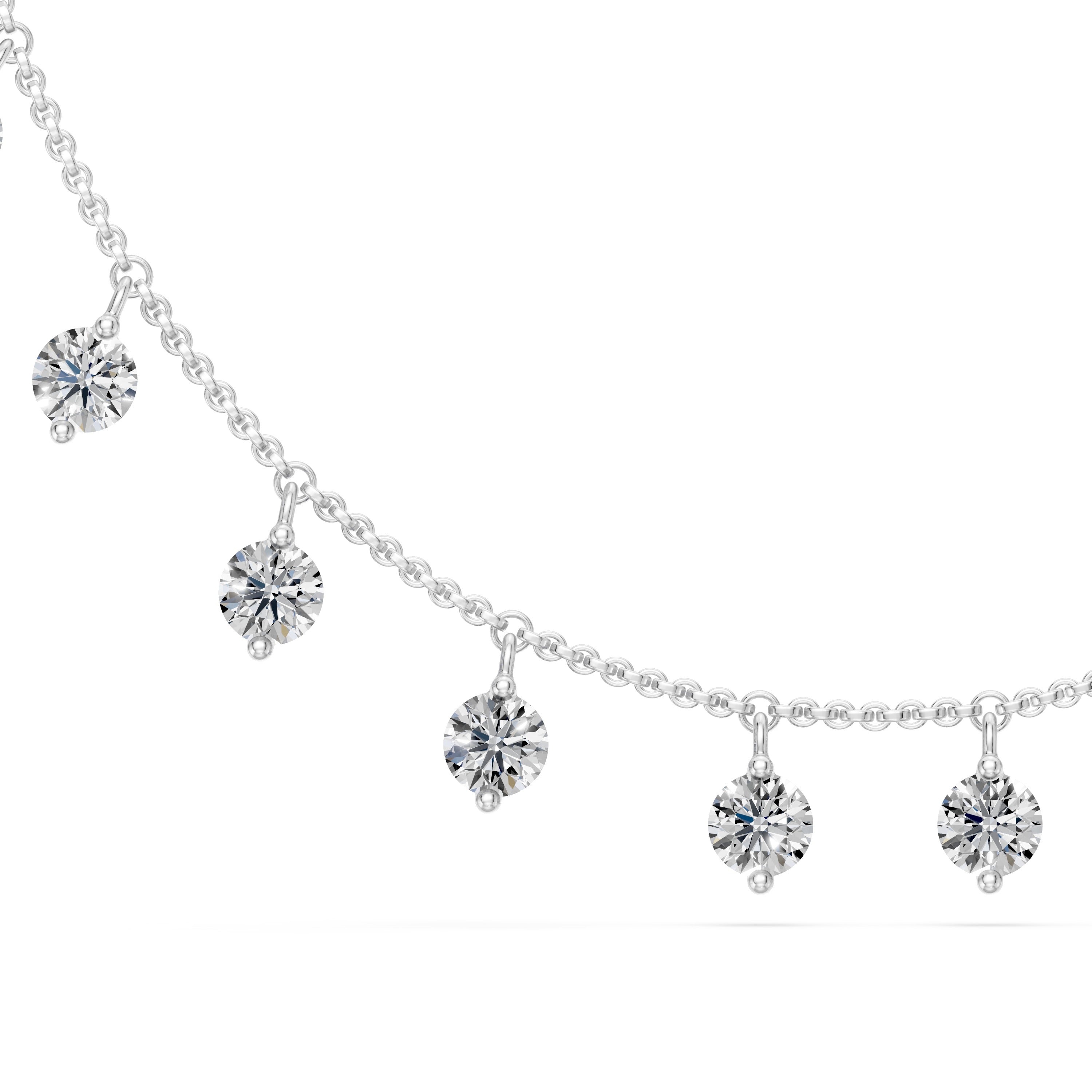 Lab Grown Diamond Necklaces