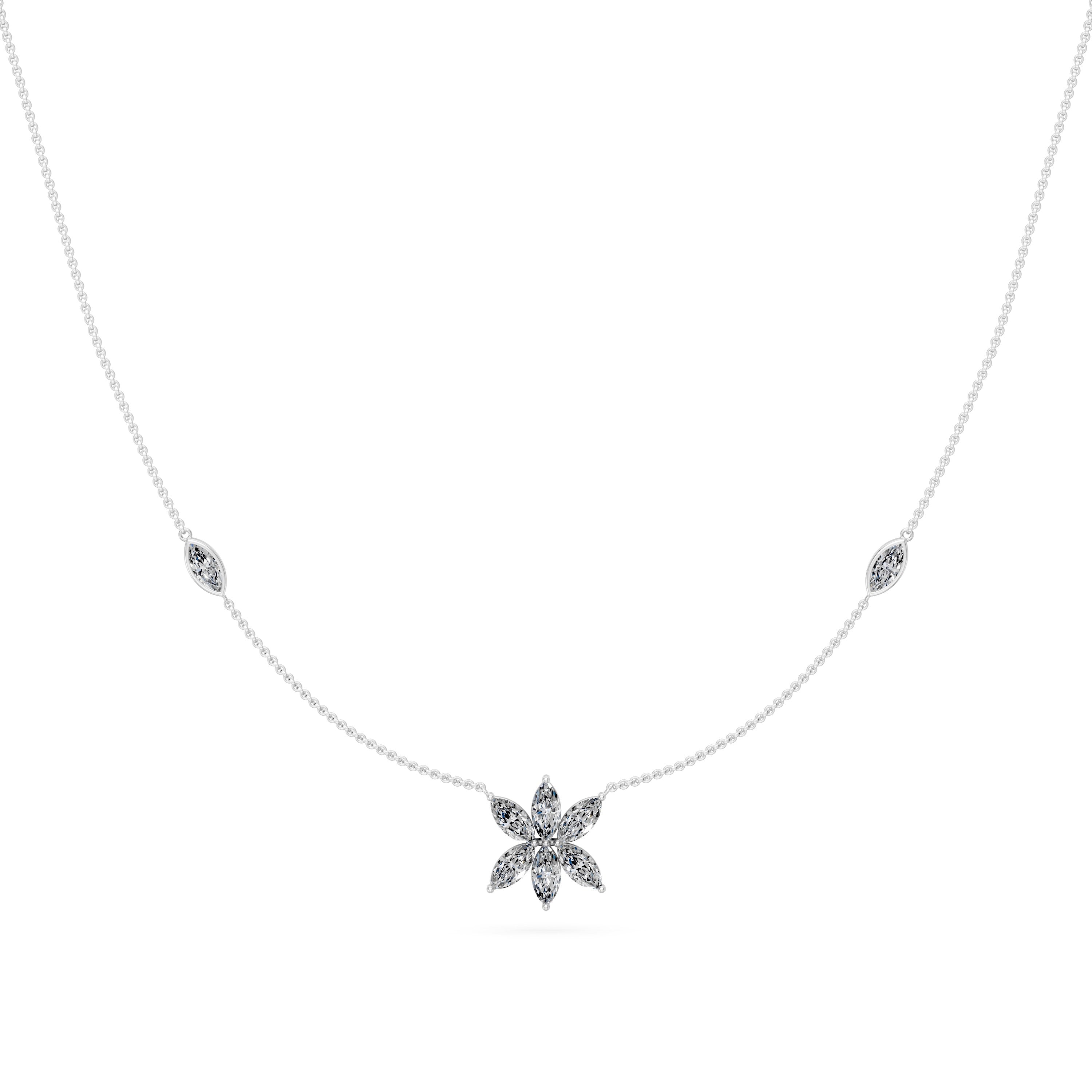 Lab Grown Diamond Necklaces