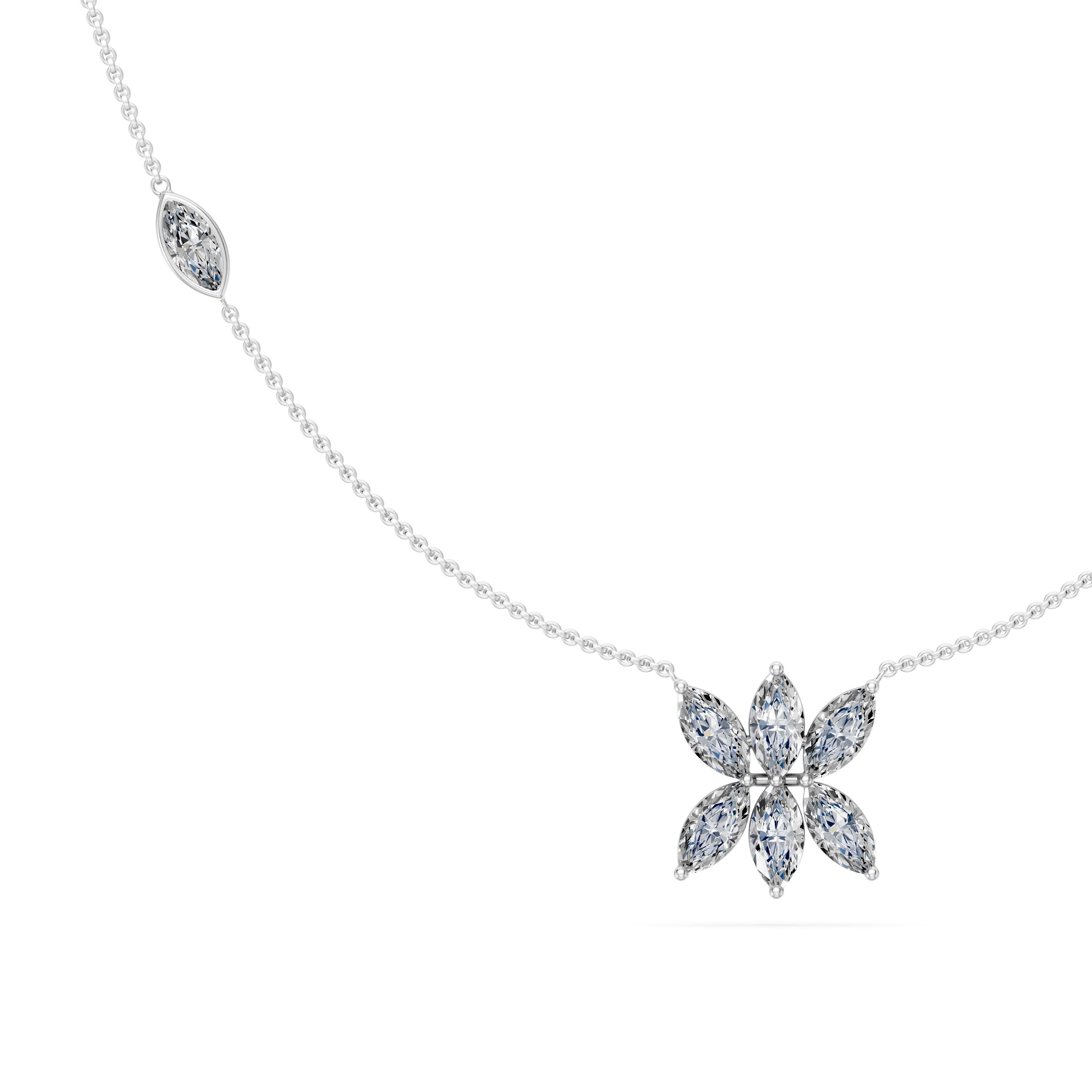 Lab Grown Diamond Necklaces