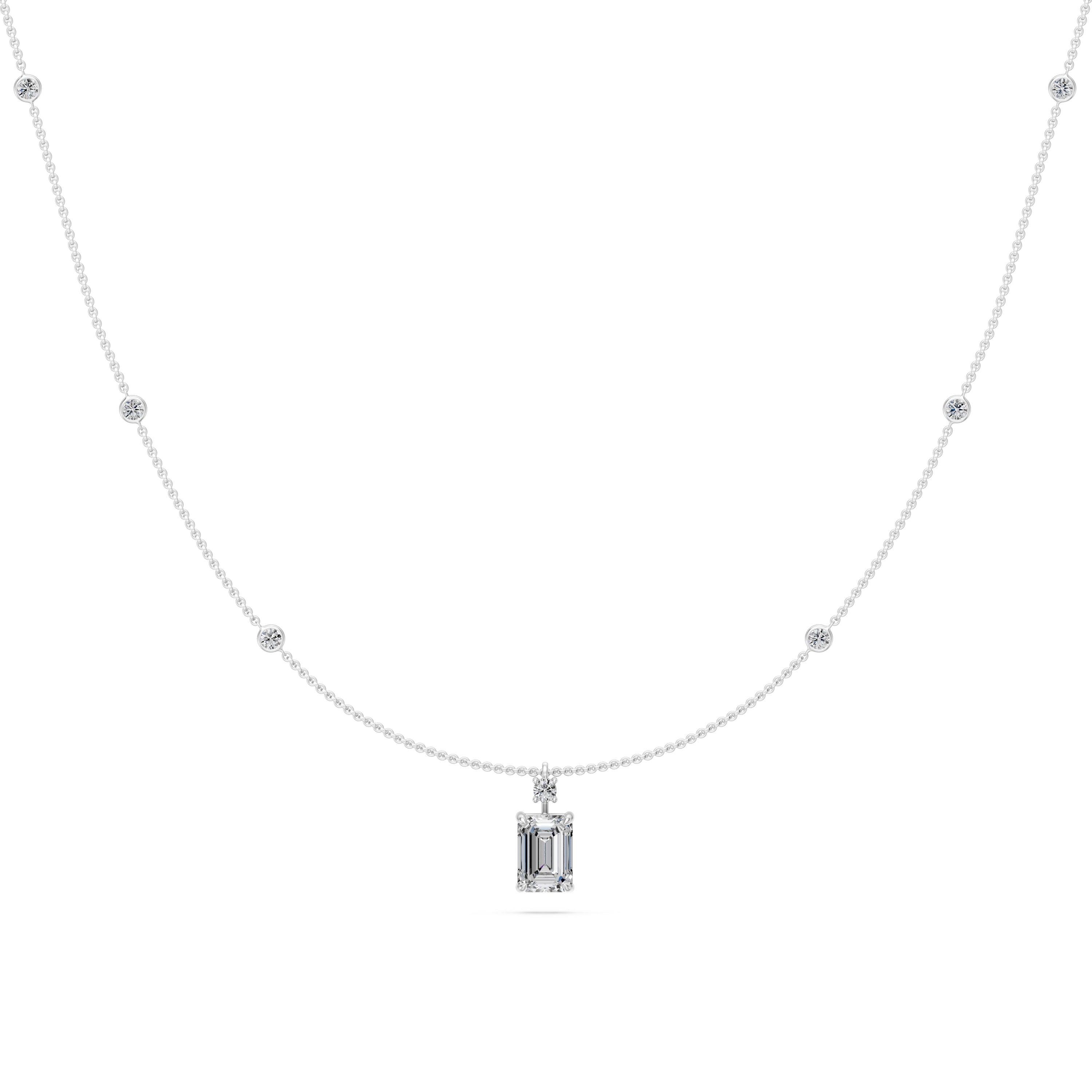 Lab Grown Diamond Necklaces