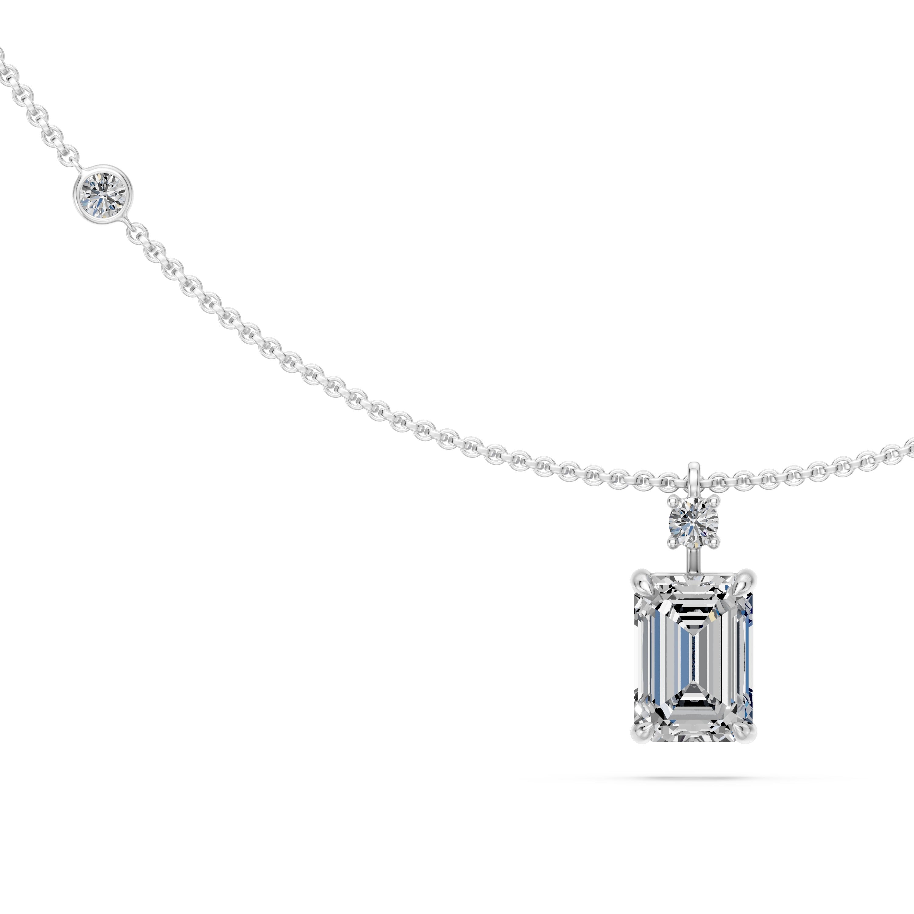Lab Grown Diamond Necklaces