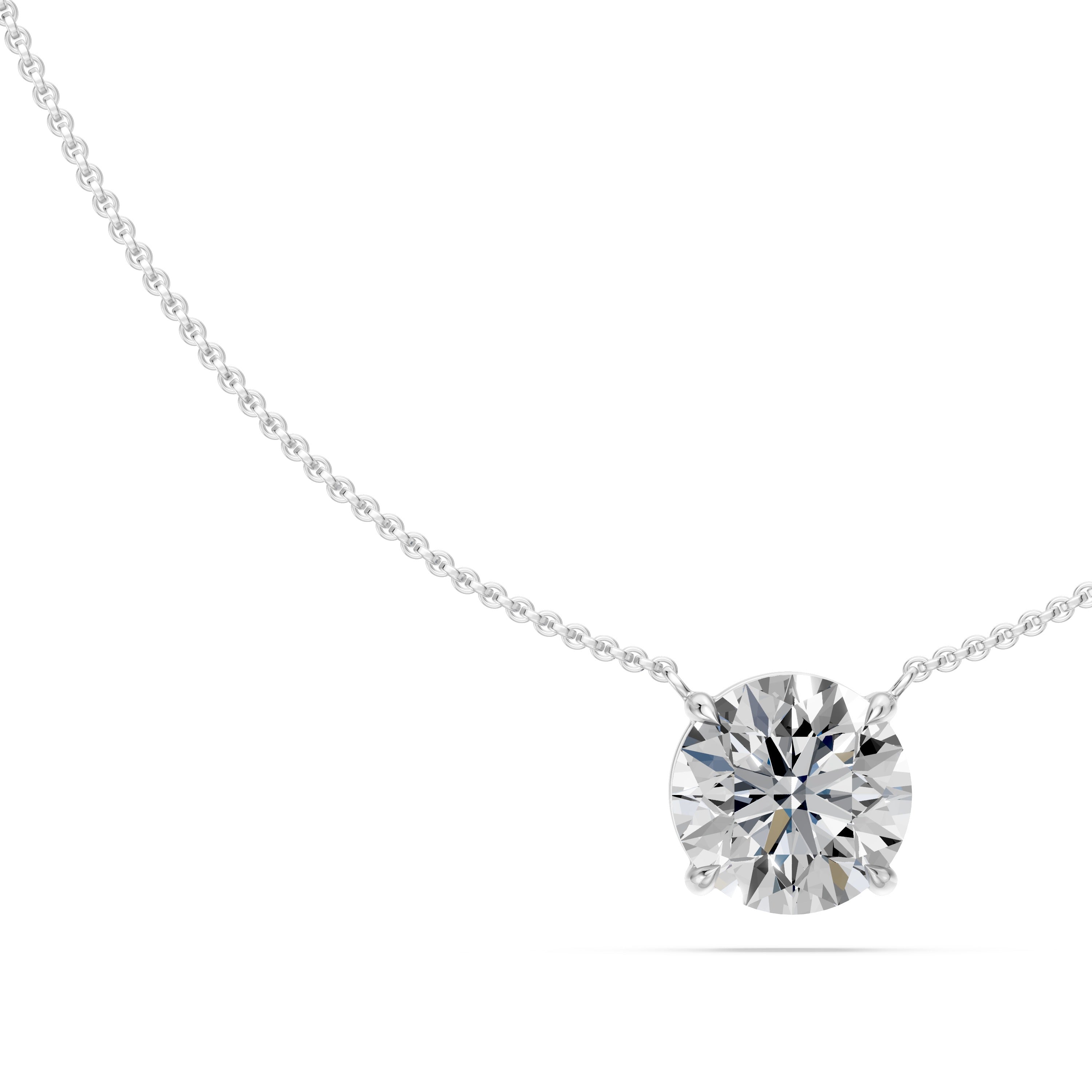 Lab Grown Diamond Necklaces