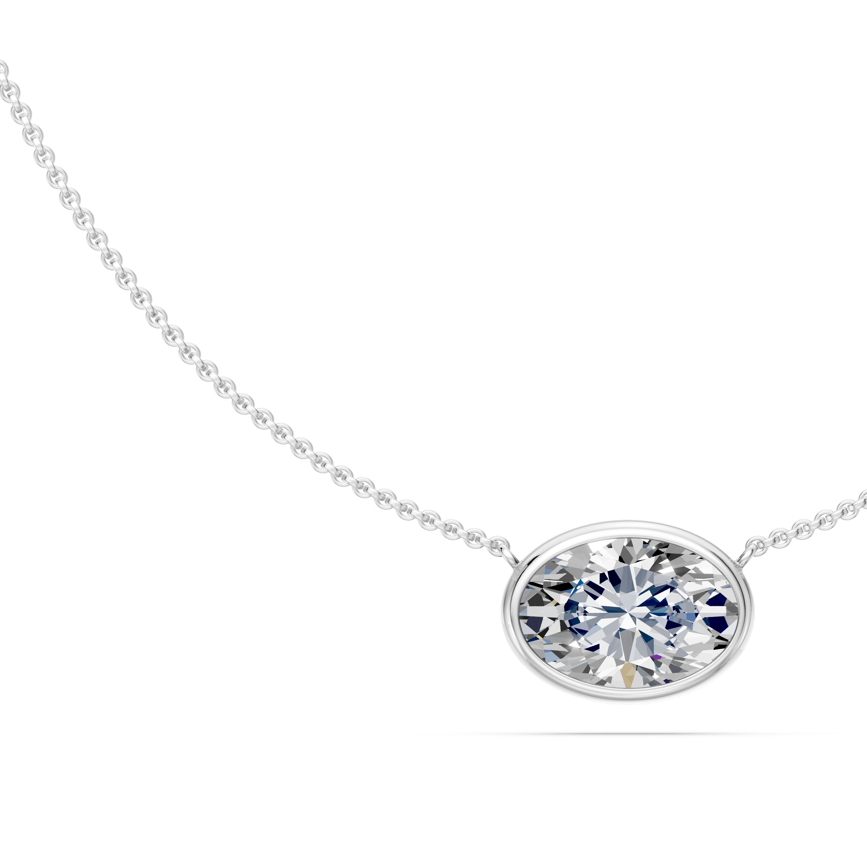 Lab Grown Diamond Necklaces
