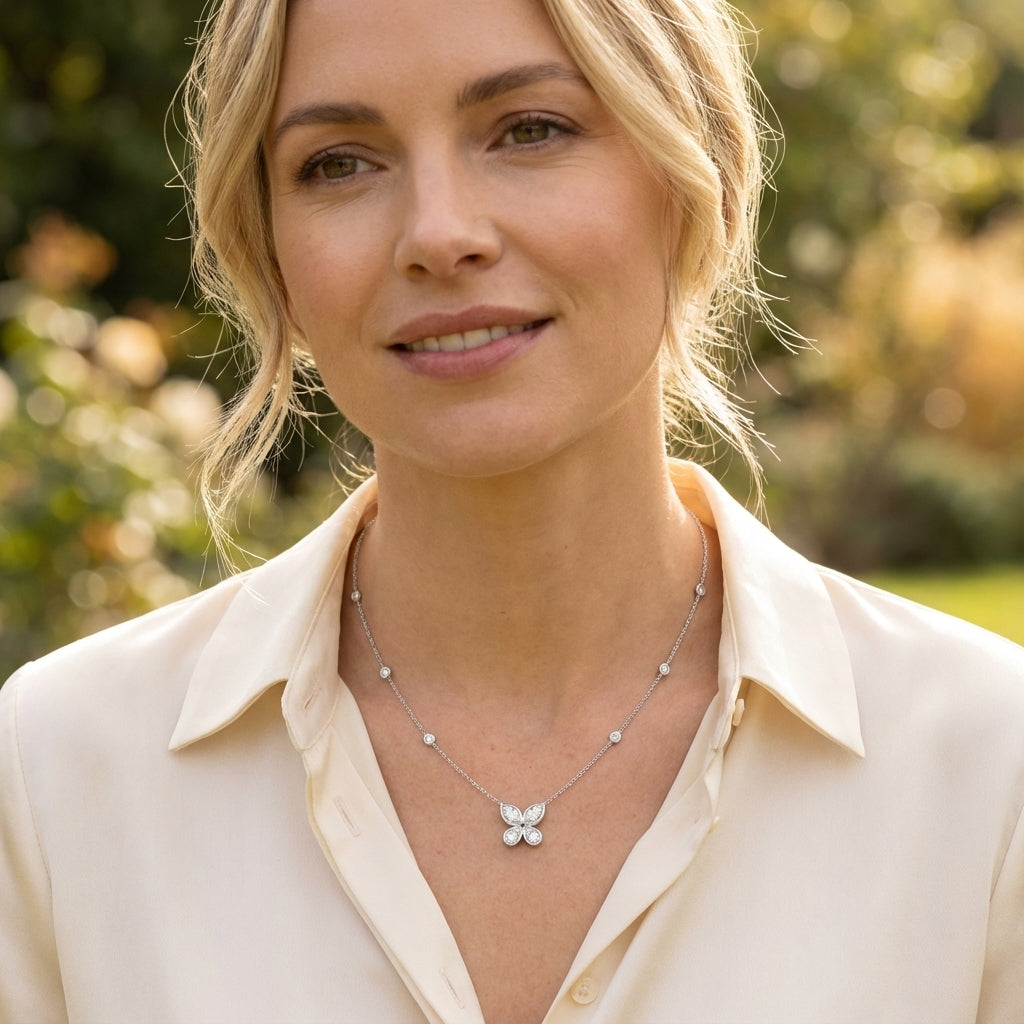 Lab Grown Diamond Necklaces