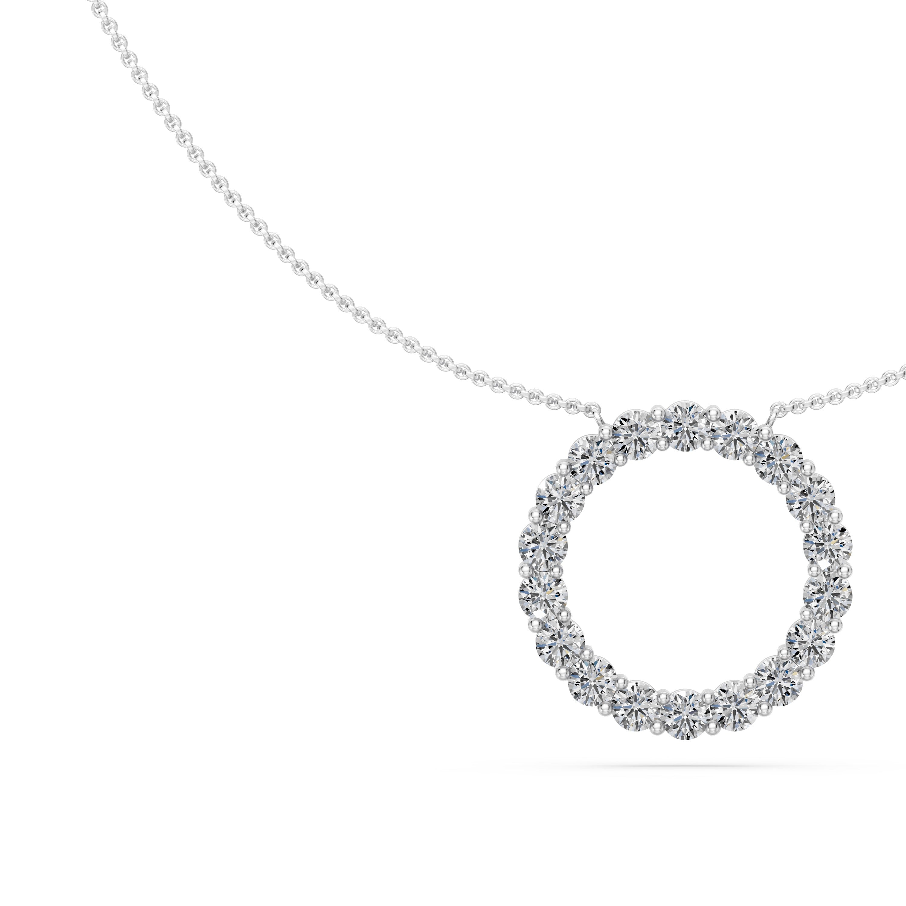 Lab Grown Diamond Necklaces