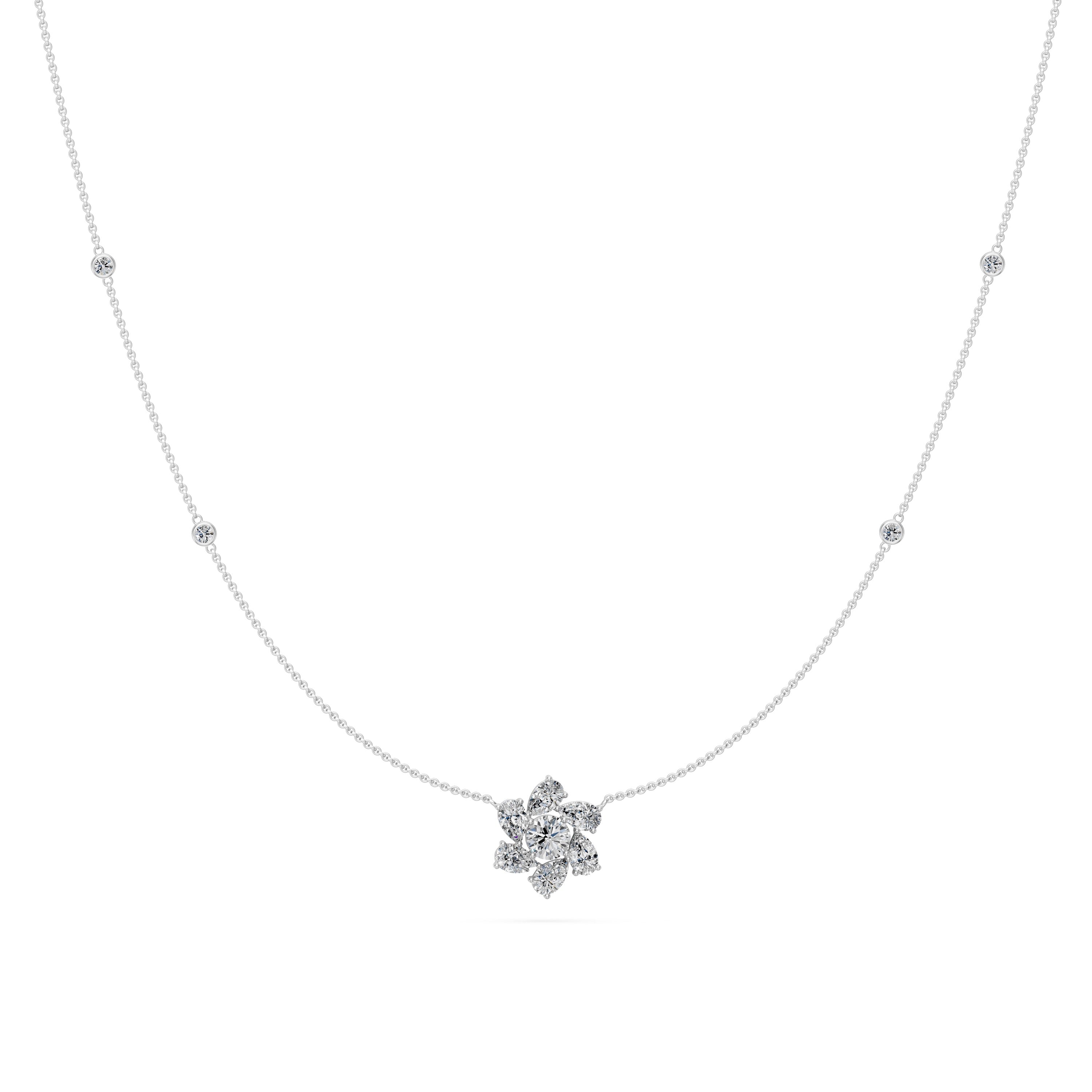 Lab Grown Diamond Necklaces