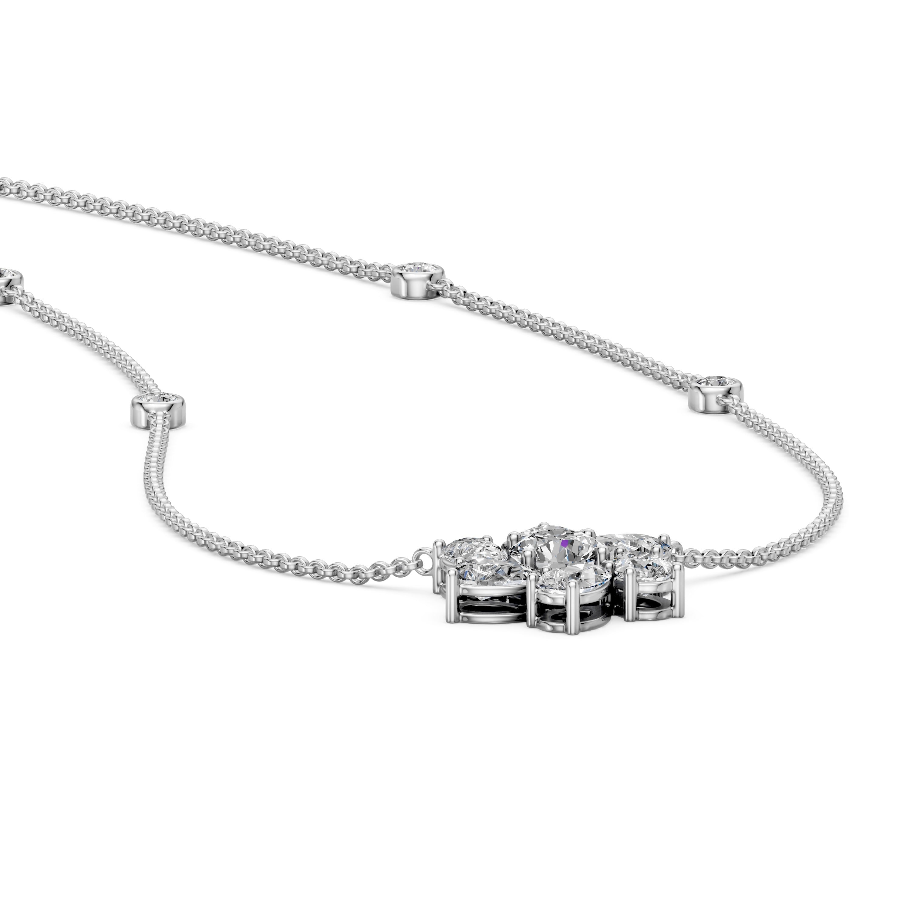 Lab Grown Diamond Necklaces