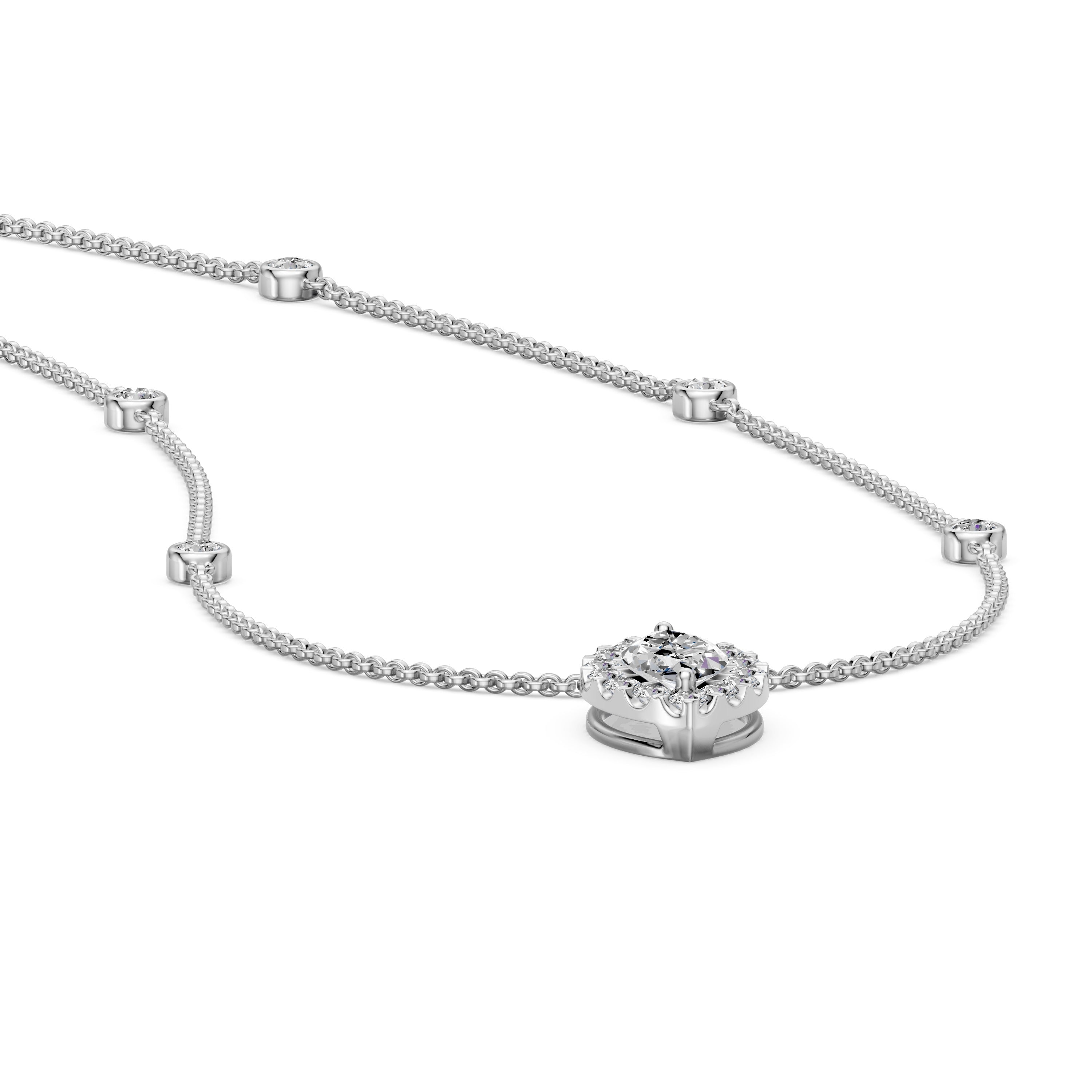 Lab Grown Diamond Necklaces
